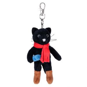 Kocour Mikeš 12 cm, plyšový přívěsek na karabince