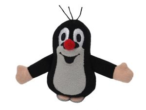 Krtek 7 cm, plyšová hračka s magnety