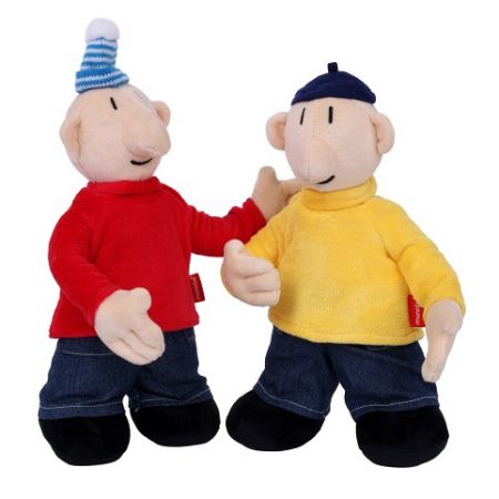Pat a Mat 25 cm, 2dílná sada, plyšová hračka