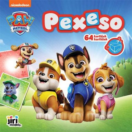 Pexeso v sešitu Paw Patrol/Tlapková Patrola 2