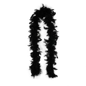 Boa černé s peřím 2 m
