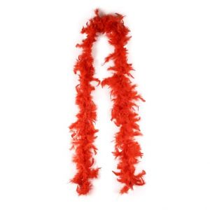 Boa červené s peřím 2 m
