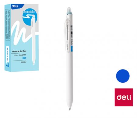 Propiska mazací gelová DELI EG160-BL modrá
