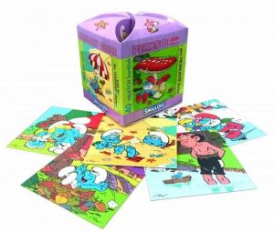 Pexeso v krabičce maxi Šmoulové