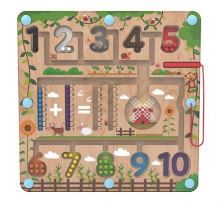 2Kids Toys Magnetická hrací deska Matematika