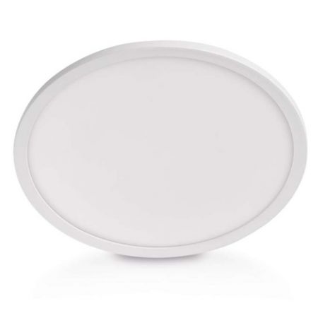 EMOS LED přisazené svítidlo FLORI kruhové, bílé, 18W, neutrální bílá