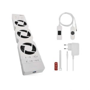 EMOS Ventilátor pod radiátor MONO, bílý