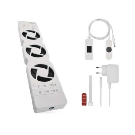 EMOS Ventilátor pod radiátor MONO, bílý