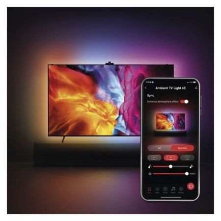 EMOS GoSmart Ambientní LED RGB osvětlení za TV 65“ (164 cm)