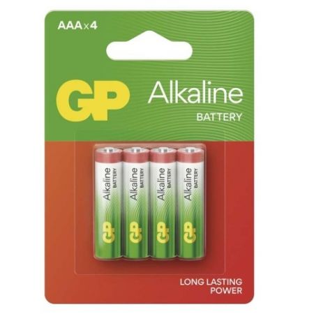 GP Alkalická baterie GP Alkaline AAA (LR03), 4 ks