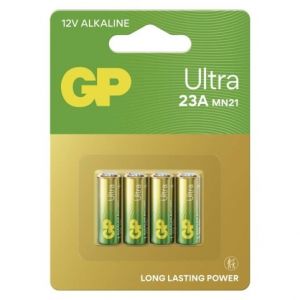 GP Alkalická speciální baterie ULTRA GP 23A 12 V, 4 ks