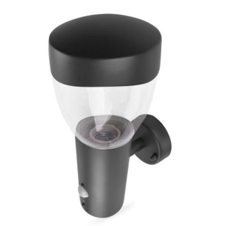 EMOS Zahradní nástěnné svítidlo ARTEO, čidlo soumraku, 16,4 x 12 x 29,5 cm, 1 x E27, 15 W