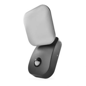 EMOS LED zahradní nástěnné svítidlo NIKA, čidlo soumraku, 12 x 12 x 20 cm, 12,8 W, teplá b