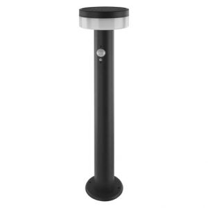 EMOS LED zahradní solární sloupkové svítidlo TERION, čidlo soumraku, 12,5 x 12,5 x 50 cm