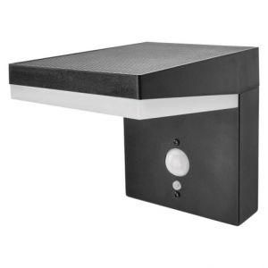 EMOS LED zahradní solární nástěnné svítidlo VEREA, čidlo soumraku, 10,7 x 15,4 x 13 cm