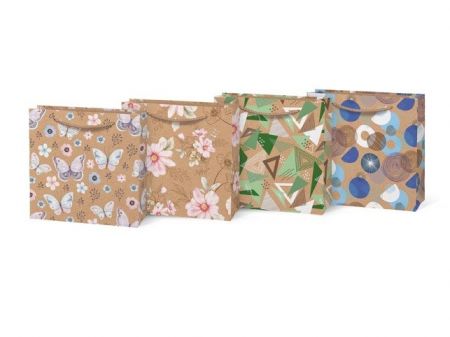 Taška MFP dárková SX KRAFT mix č. 2 170x170x60