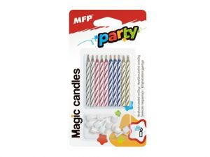 Dortové svíčky MFP Magic 10ks 6cm