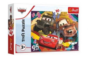Puzzle Cars 3/ Rychlá auta 27x20cm 30 dílků