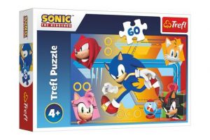 Puzzle Sonic v akci 33x22cm