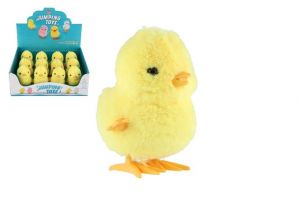 Kuřátko na natažení plast 8x9cm