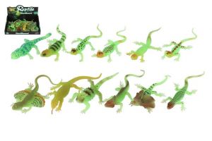 Plaz/Zvířátko svítící ve tmě silikon 16cm mix druhů