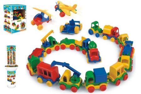 Auto Kid Cars mini plast 10cm 10 druhů Wader