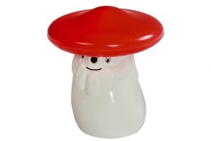 Pokladnička Muchomůrka plast 12cm SMĚR