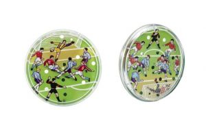 Kopaná/Fotbal hra hlavolam plast průměr 9cm