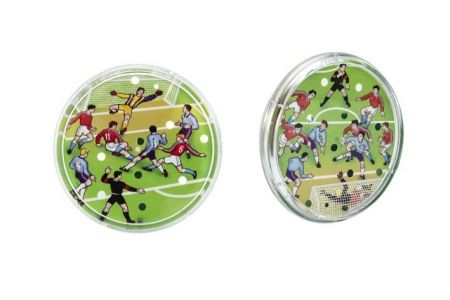 Kopaná/Fotbal hra hlavolam plast průměr 9cm