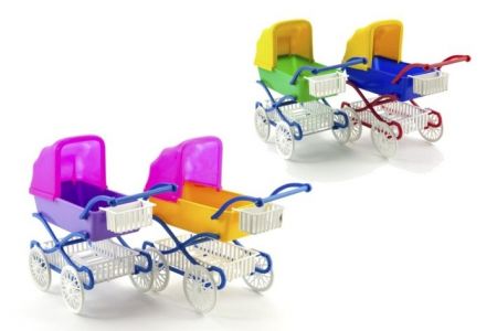 Kočárek plastový hluboký MINI