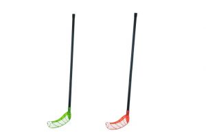 Floorball hokejka plast 110x30x3cm asst 2 barvy