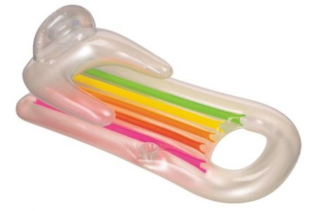 Nafukovací lehátko Duha 160x85cm INTEX 58802