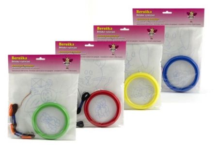 Vyšívání velké 3 obrázky + rámeček