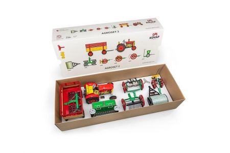 Agroset 2 kov 1:25 Kovap v krabici 48x21x11cm