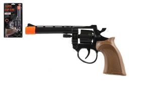 Pistole kapslovka plast 8 ran 20cm na kartě