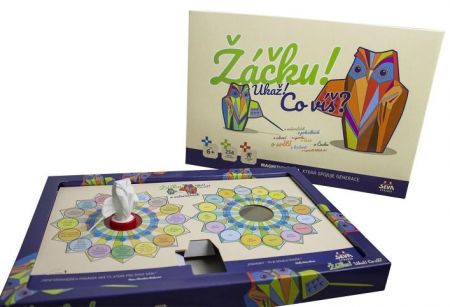 Žáčku Ukaž! Co víš? společenská hra VISTA