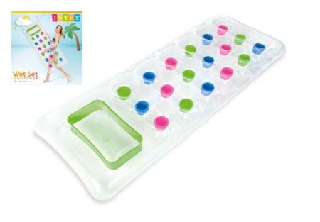 Lehátko nafukovací 188x71cm asst 2 barvy v sáčku