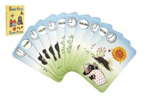 Černý Petr Krtek 4- společenská hra - karty v papírové krabičce 6x9cm