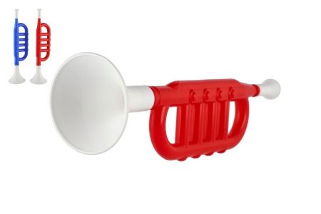 Trumpeta plast 34cm 3+