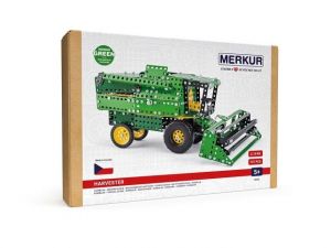 Stavebnice MERKUR Kombajn 729ks v krabici 33x23x5,5cm