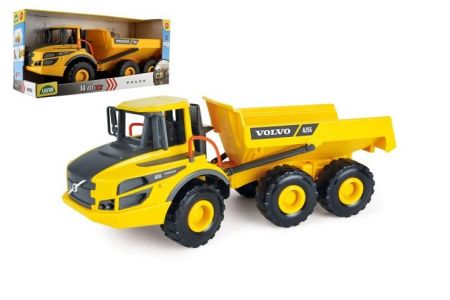 Auto Nákladní auto Volvo Worxx plast 55cm 1:15 v krabici 57x27x20cm