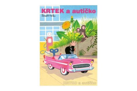 Omalovánky Krtek a autíčko A4