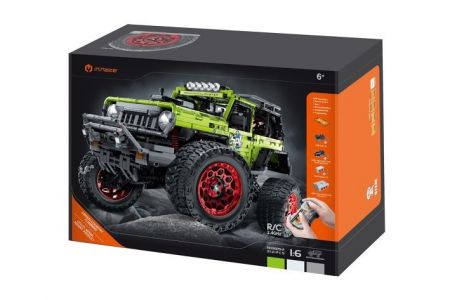 Stavebnice iM.MASTER terénní auto RC skládací plast 2,4GHz 2121dílků dob. pack+bat. v krab