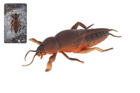 Krtonožka antistresový natahovací silikon 18cm na kartě