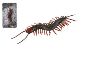 Housenka antistresový natahovací silikon 20cm na kartě