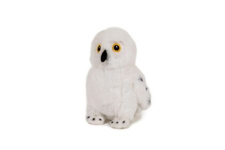 Sova sněžná plyš 13x20cm 0m+