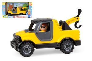 Auto Truckies odtahový vůz/odtahovka plast 22cm s figurkou v krabici 24m+