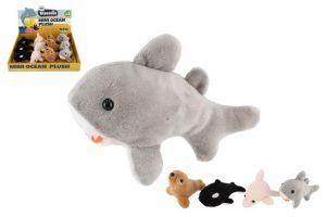 Zvířátko mořské plyš 10-12cm 4 druhy 3m+