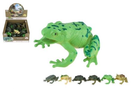 Žába plast 7x7cm mix druhů