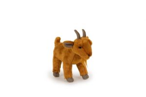 Kozel plyš 25cm hnědý 0m+
